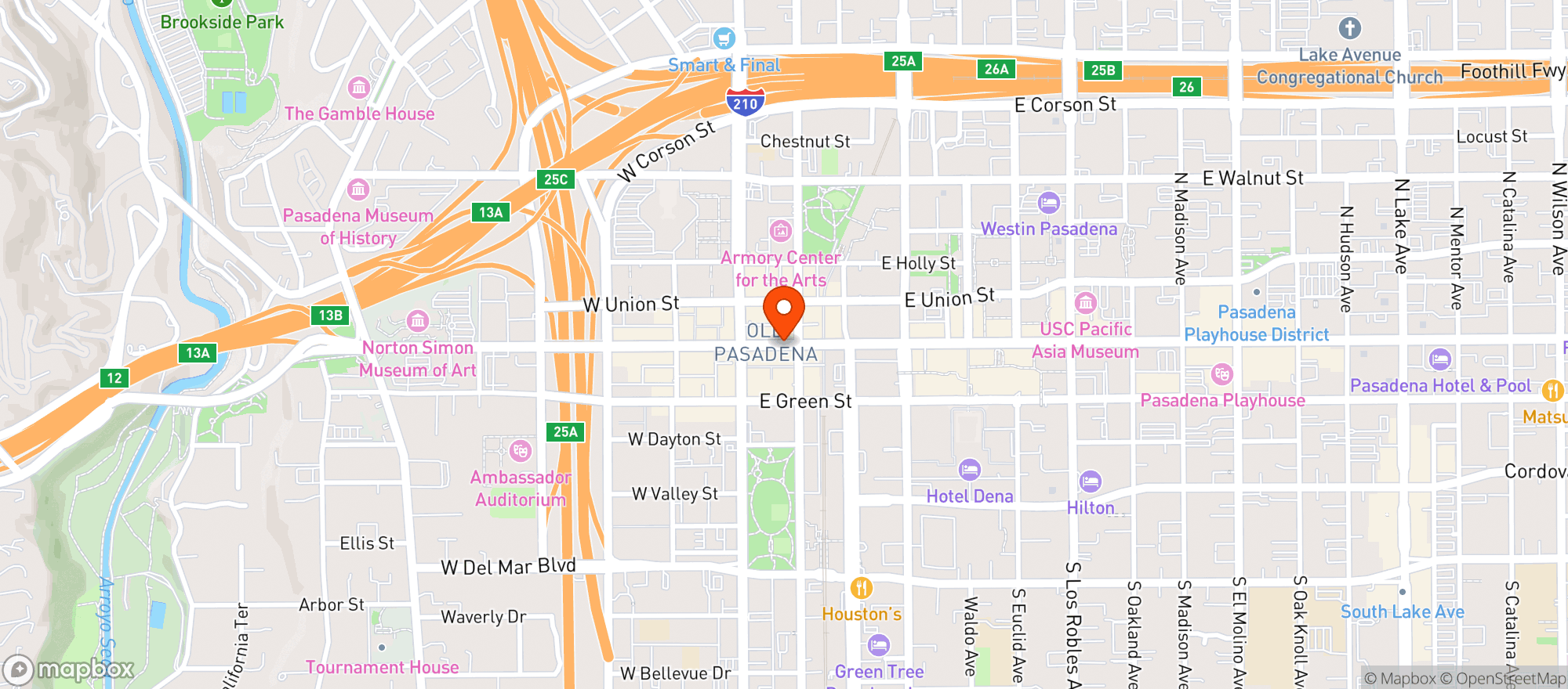 Map showing Bowl Market