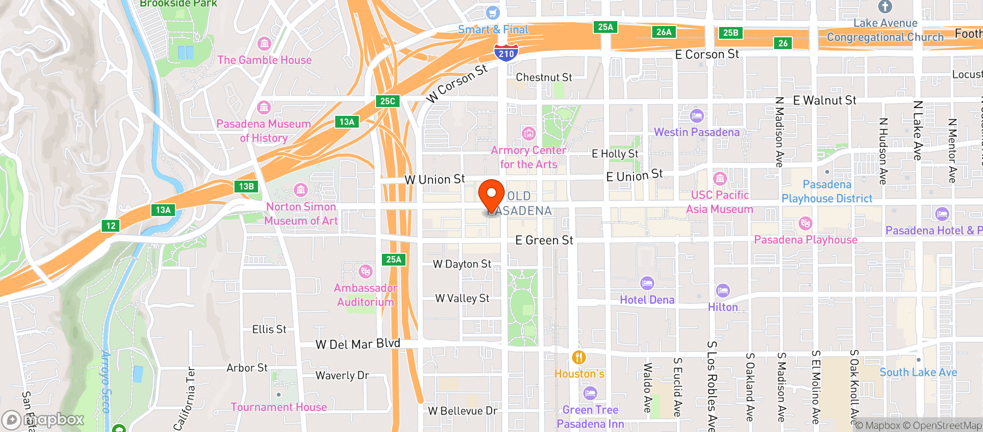 Map showing Edwin Mills