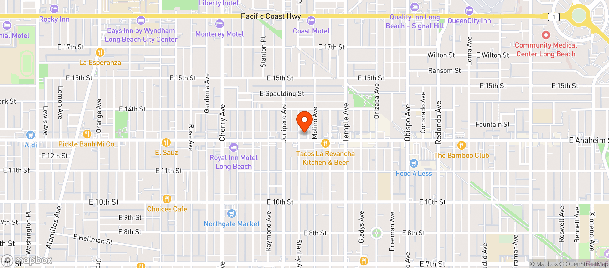 Map showing C&c Wellness Center