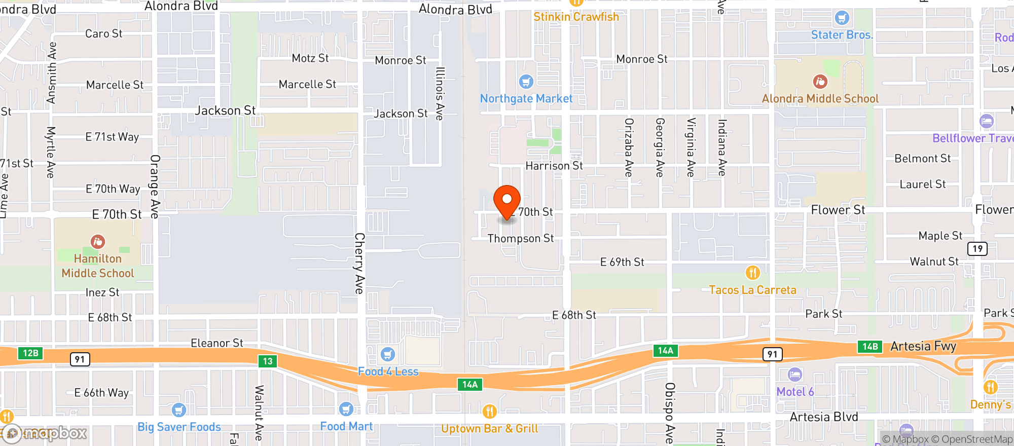 Map showing Leaf And Lion Cannabis Marijuana And Weed Dispensary