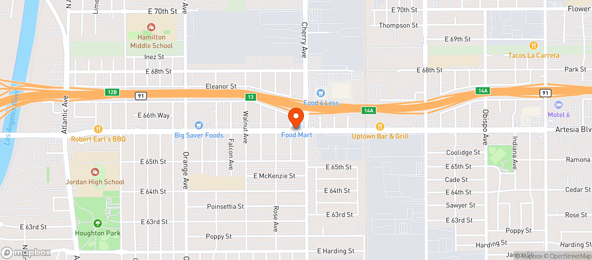 Map showing Arco