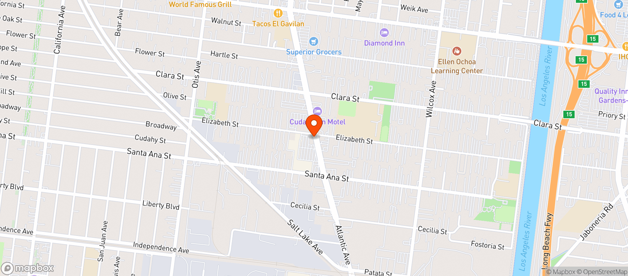 Map showing Sprouts Farmers Market