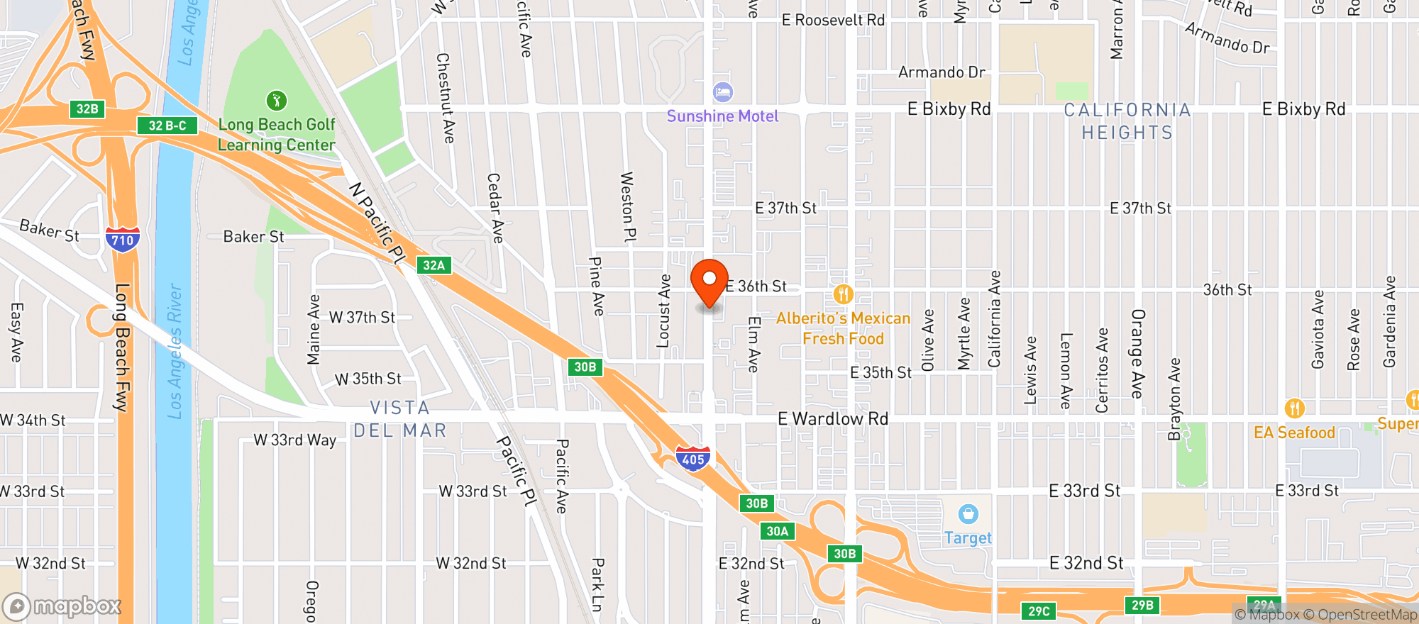 Map showing Liquor Land