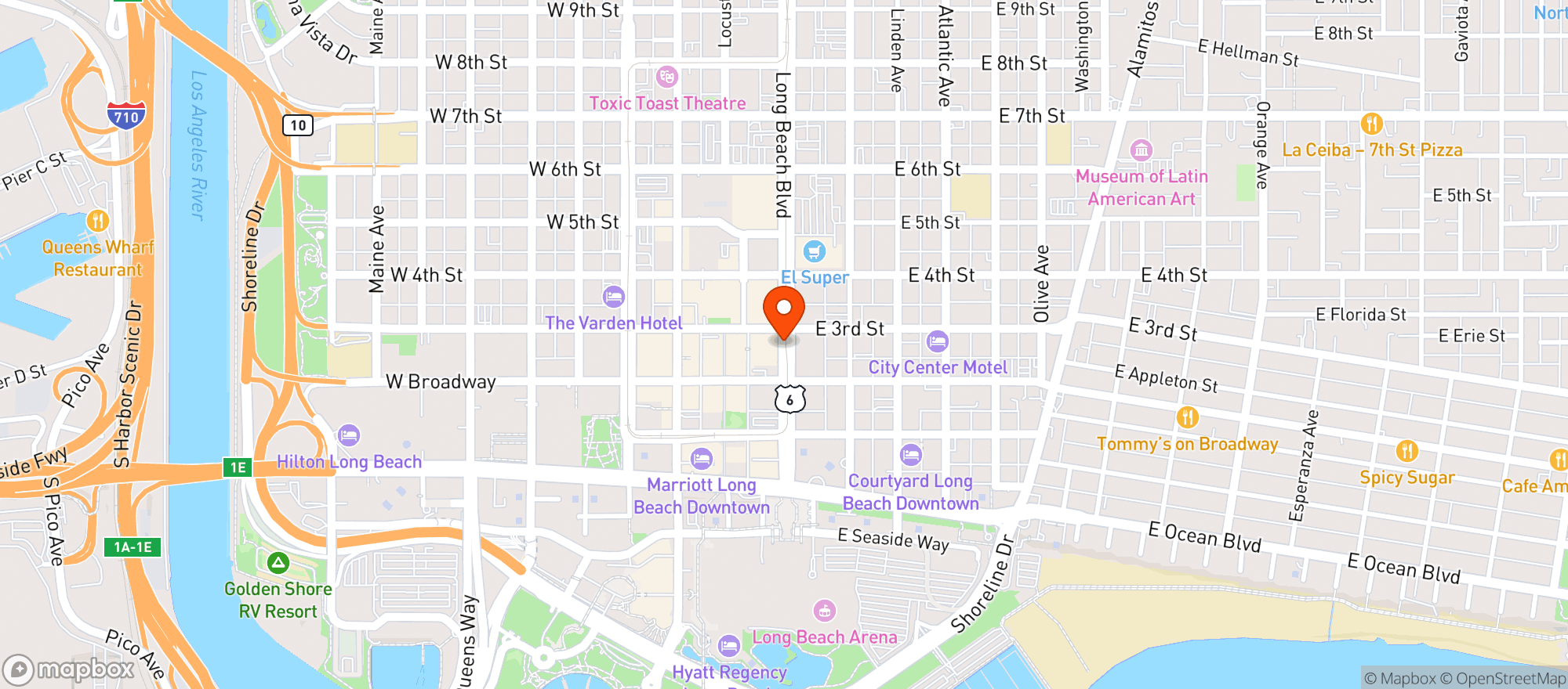 Map showing Midnight Oil