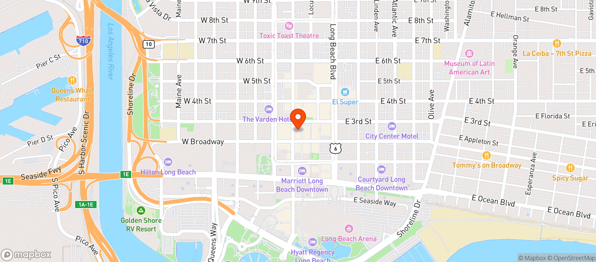 Map showing Altar Society Brewing Co