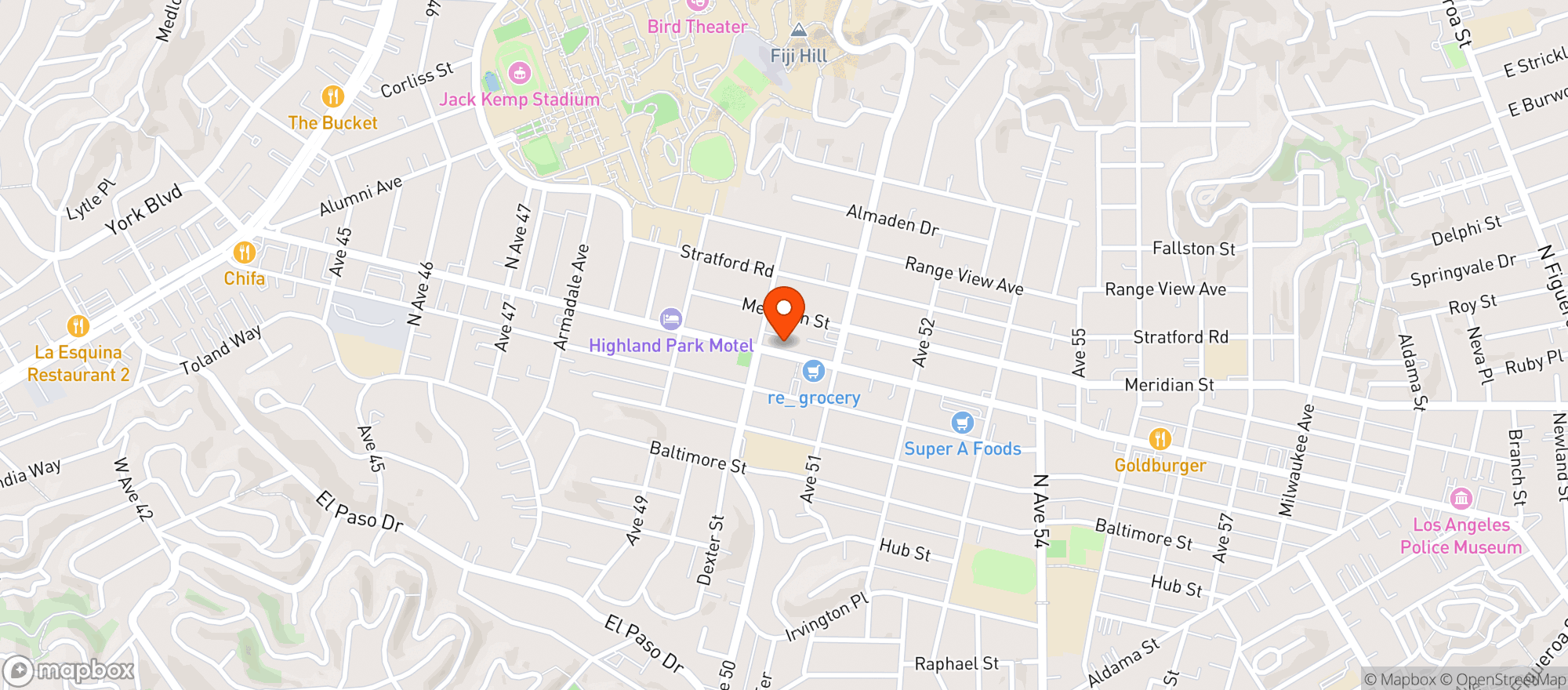 Map showing Sip Snack