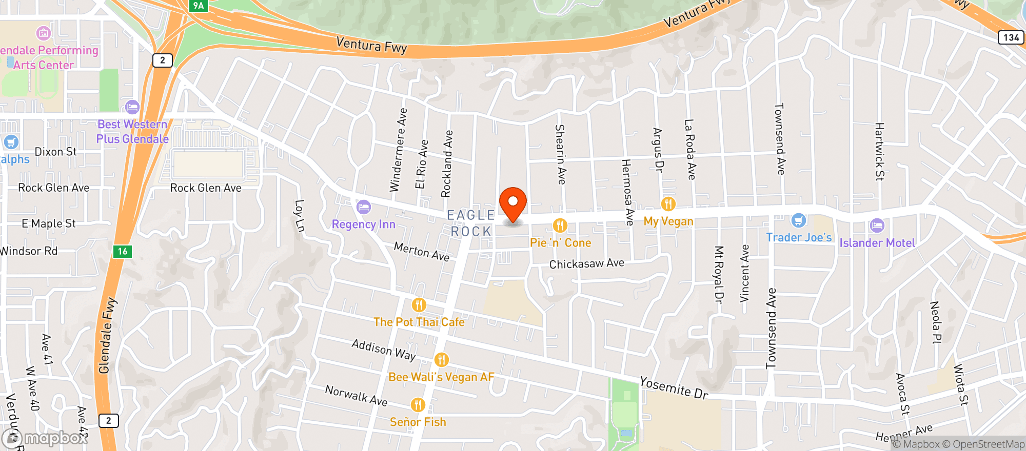 Map showing Milkfarm