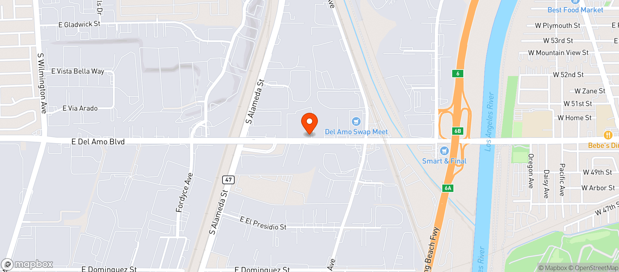 Map showing Seven Fields Limited - Compton