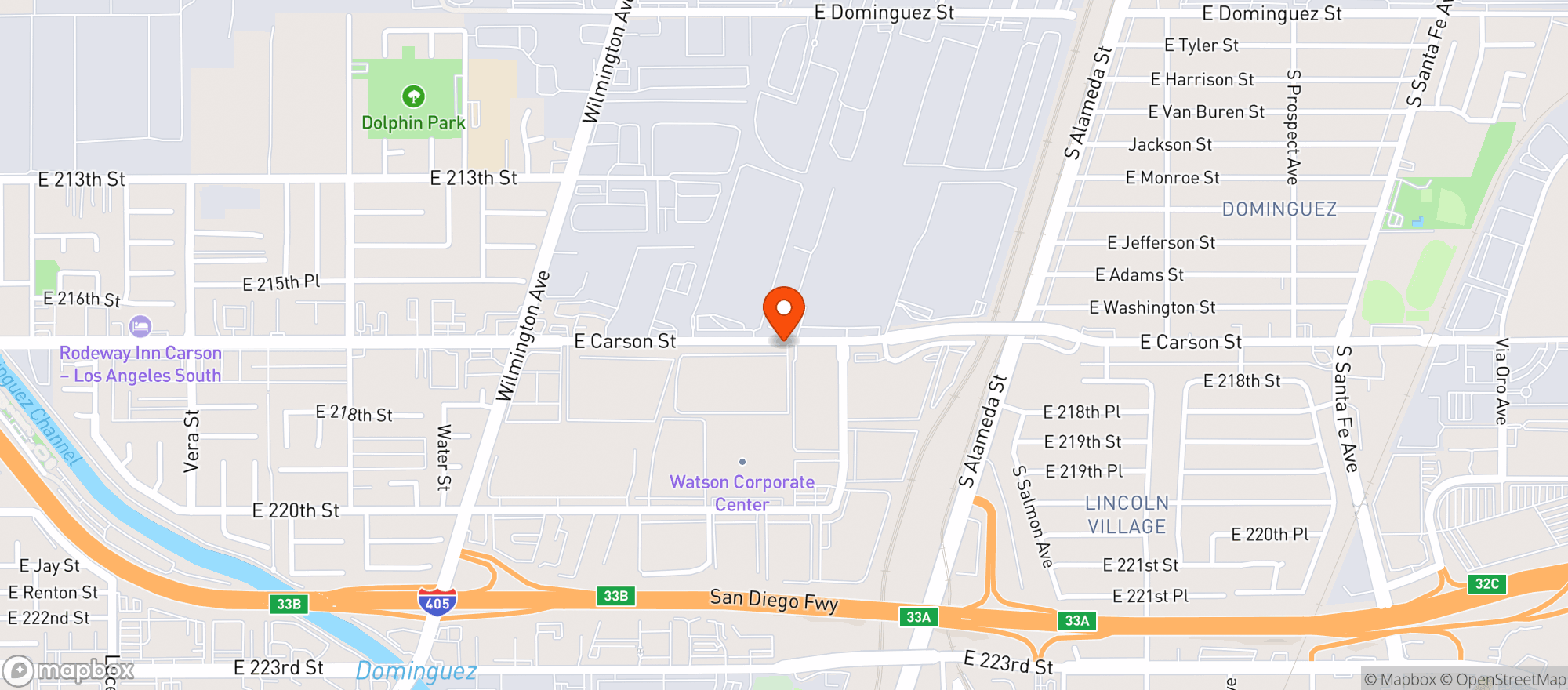 Map showing Gnc - 1709 - Long Beach Town Square