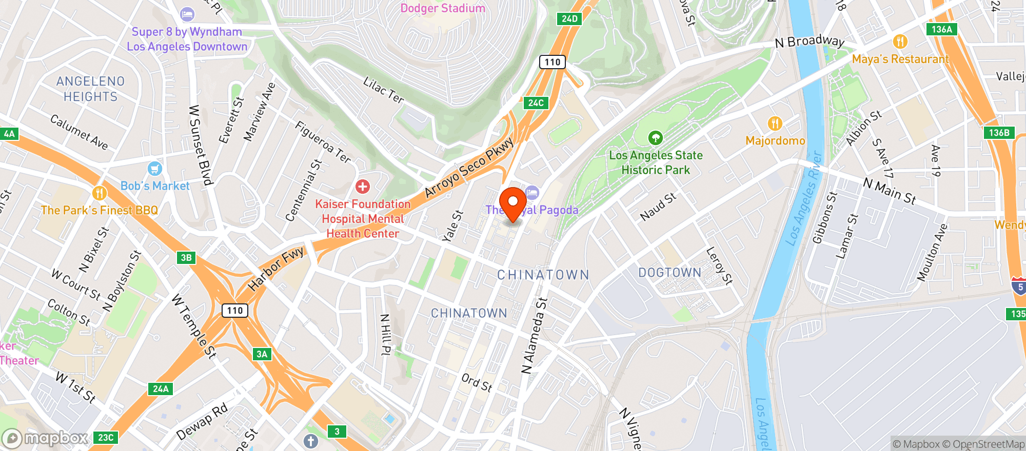 Map showing Stay