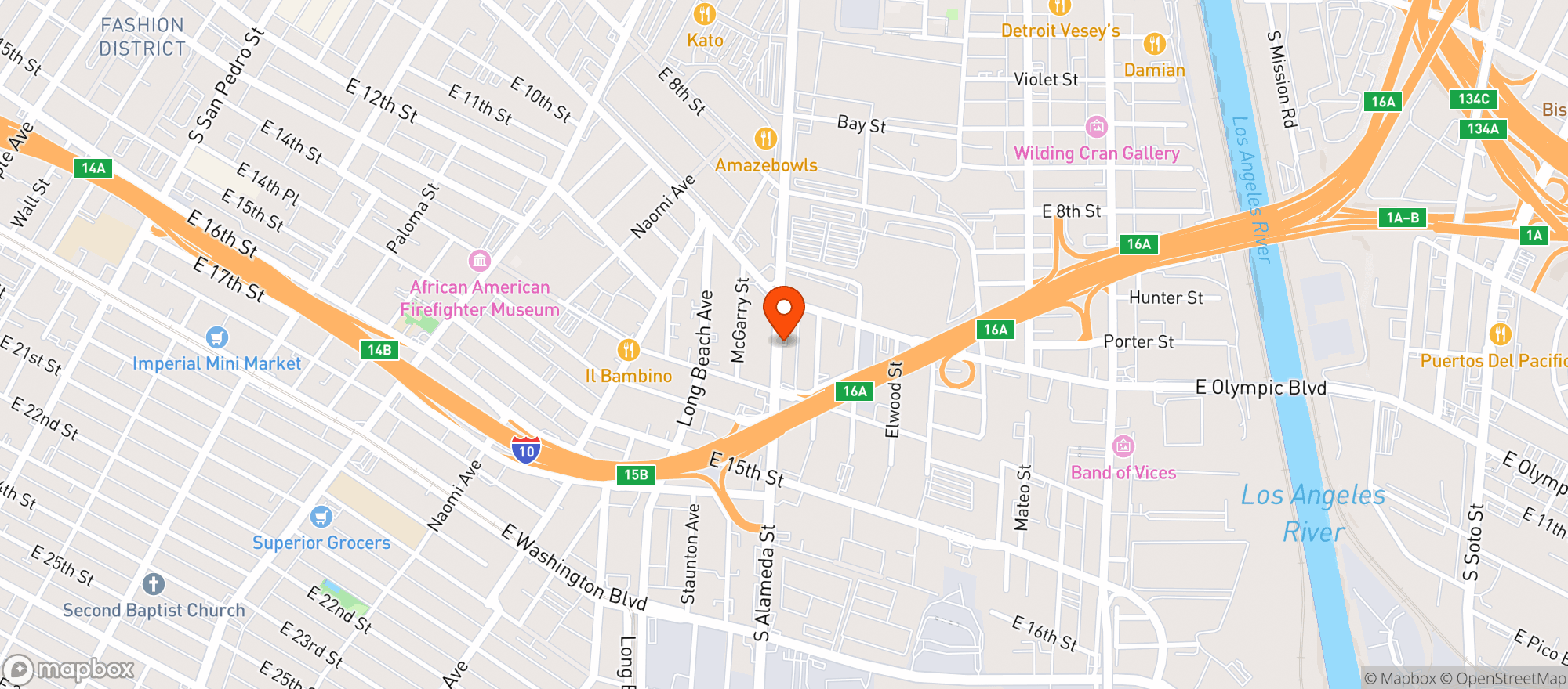Map showing Dtpg Collective, Inc.