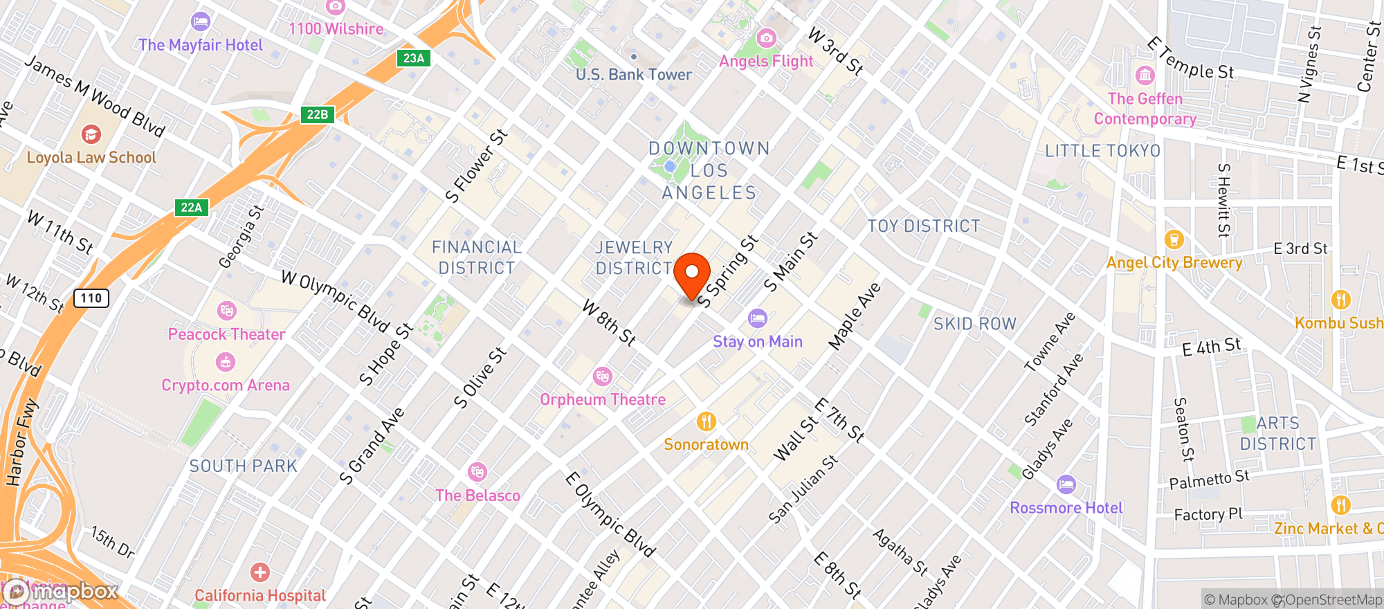 Map showing Weird Beers