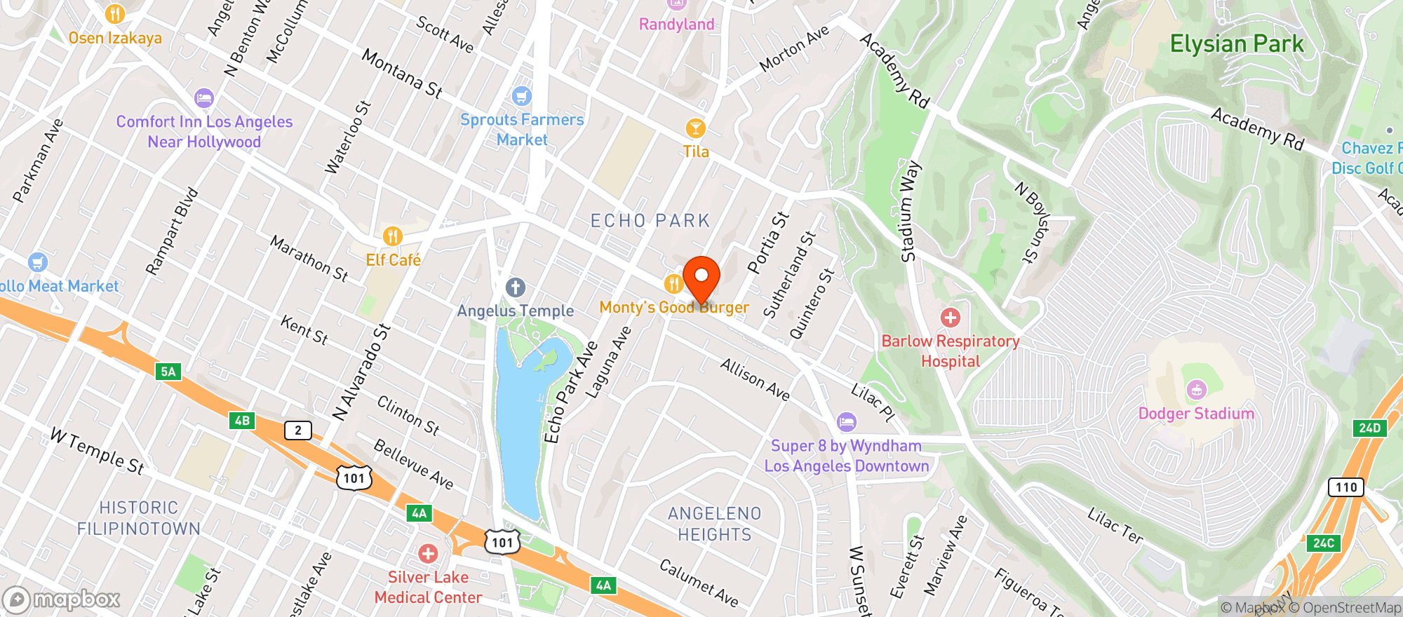 Map showing Royale Liquor_2