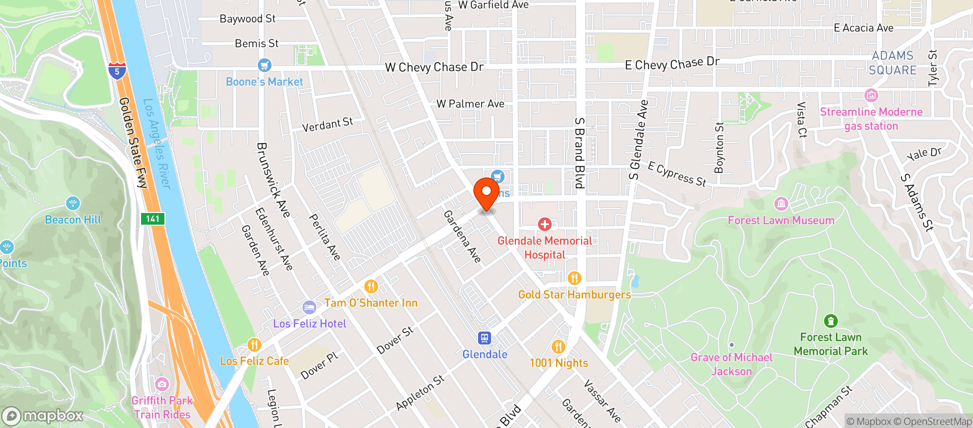 Map showing Cvs Pharmacy