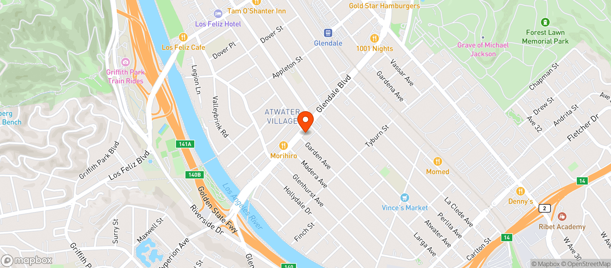 Map showing CLUB TEE GEE