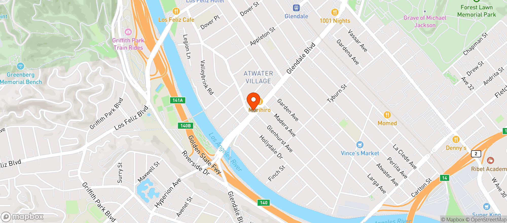 Map showing Nicos