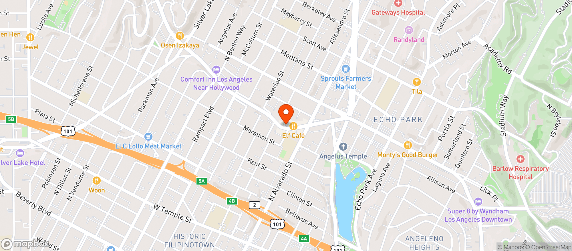 Map showing Mohawk Wellness Collective