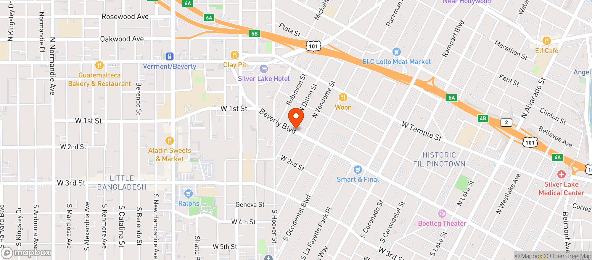 Map showing Shim Sham
