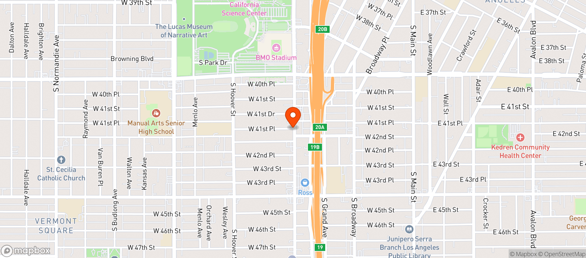Map showing Bestway Liquor