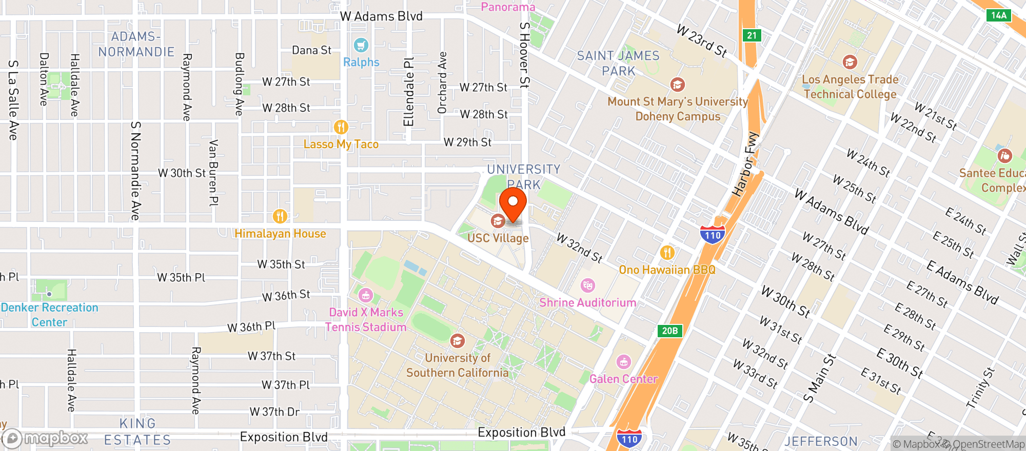 Map showing Gnc