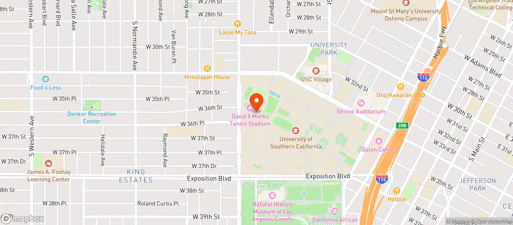Map showing Mar-Val Food Stores #8