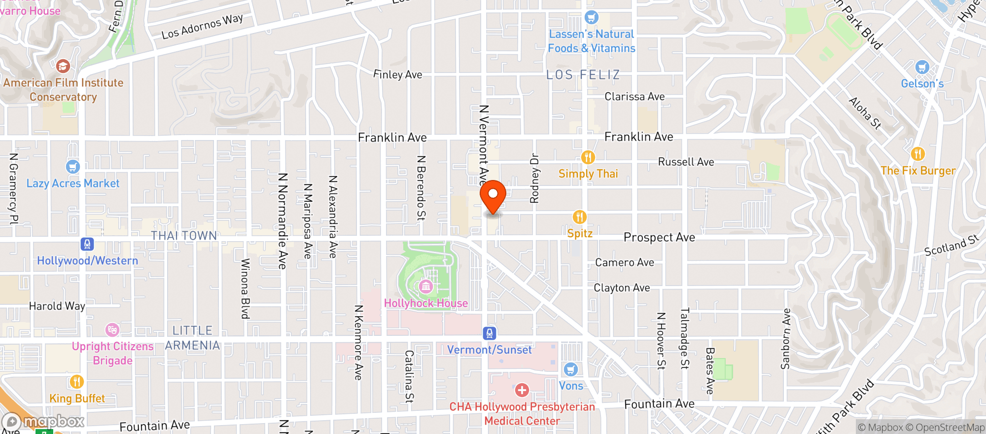 Map showing Loupiotte Kitchen
