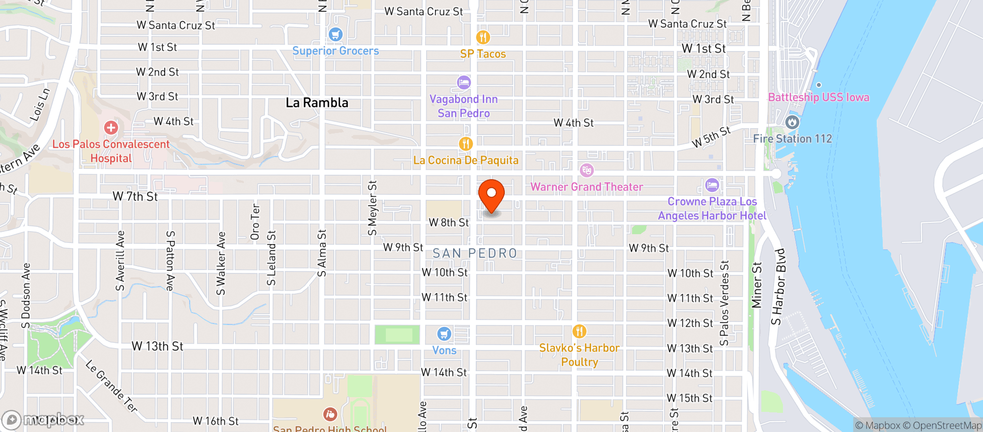 Map showing CVS PHARMACY #9122