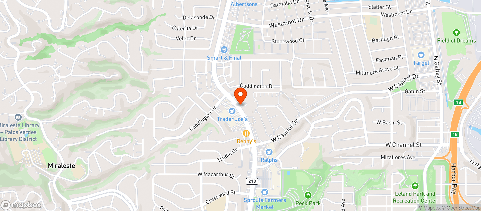 Map showing Gnc