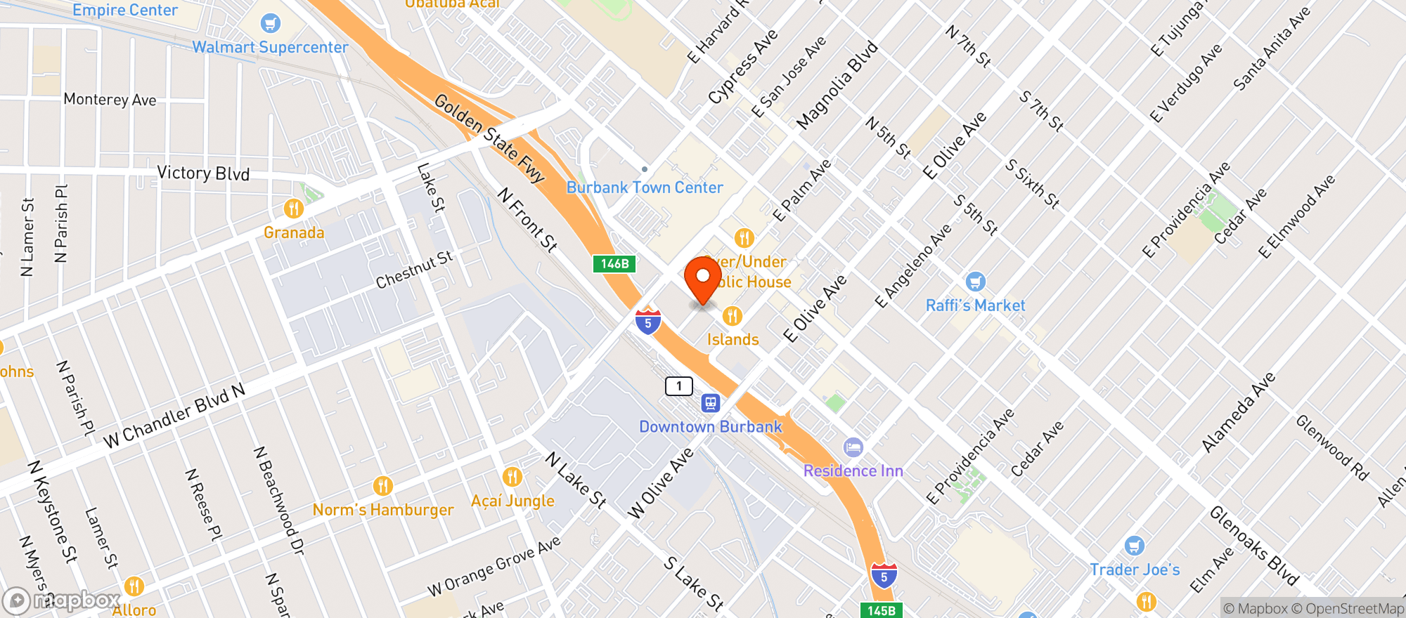Map showing Republik Coffee #0