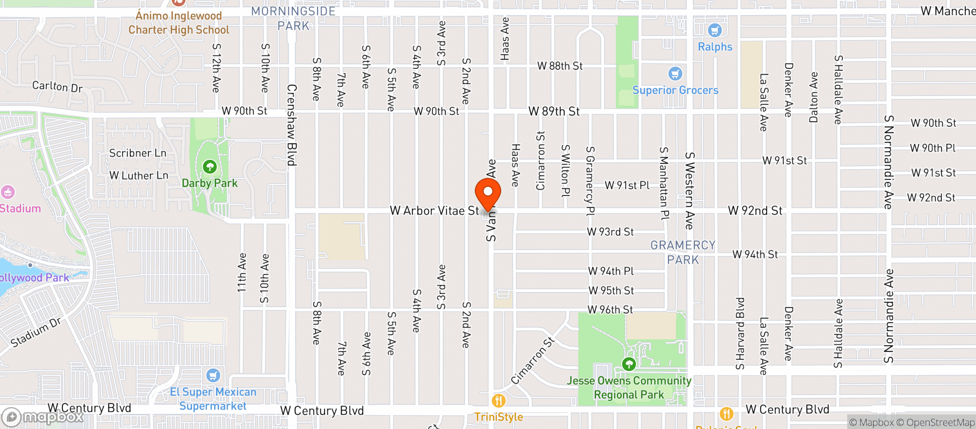 Map showing Set For Life Liquor