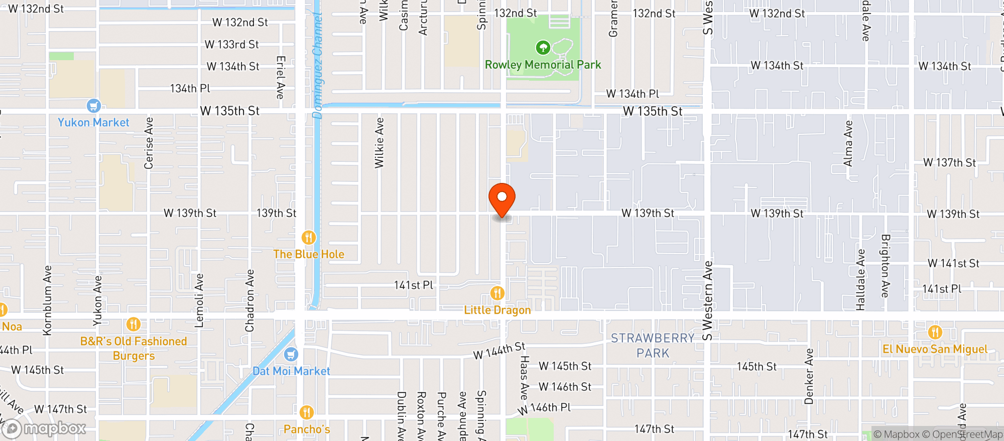 Map showing Kings Liquor