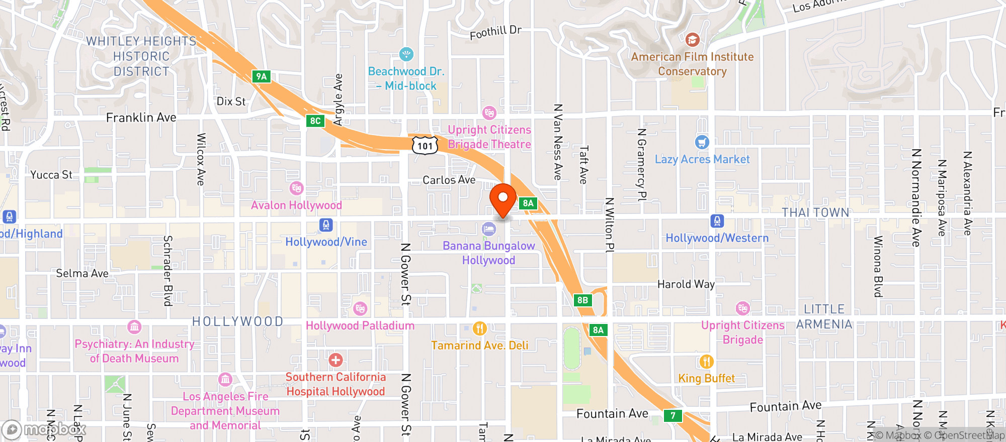 Map showing Liquor To Go