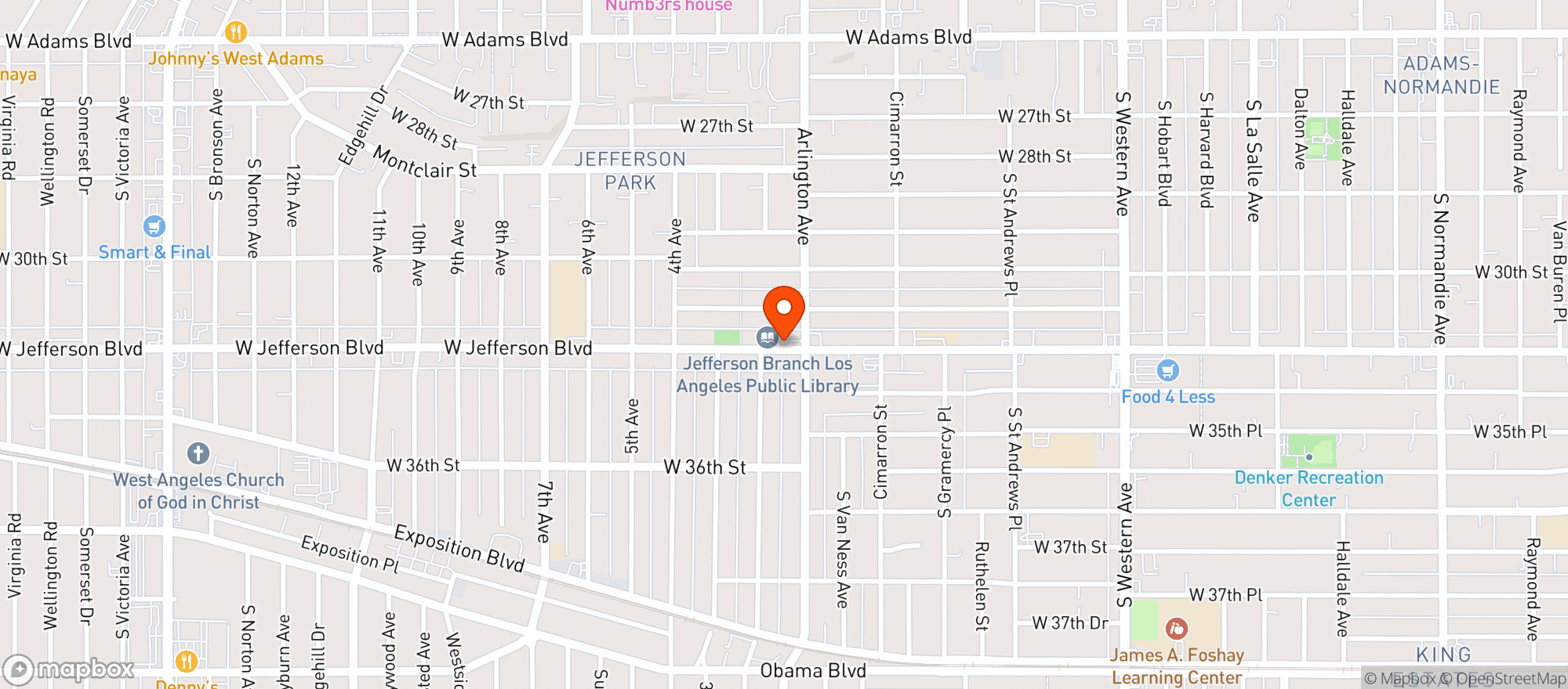 Map showing Century Liquor