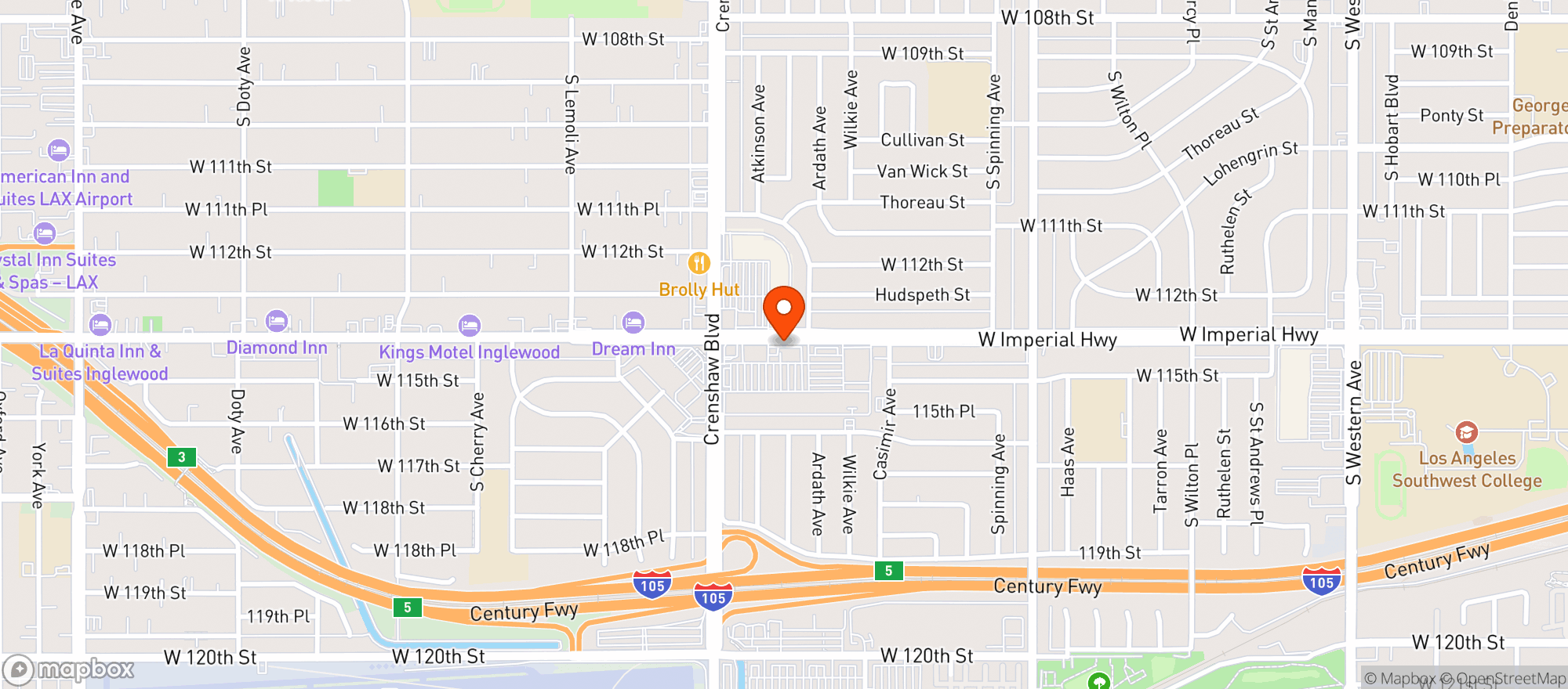 Map showing Grocery Outlet Bargain Market