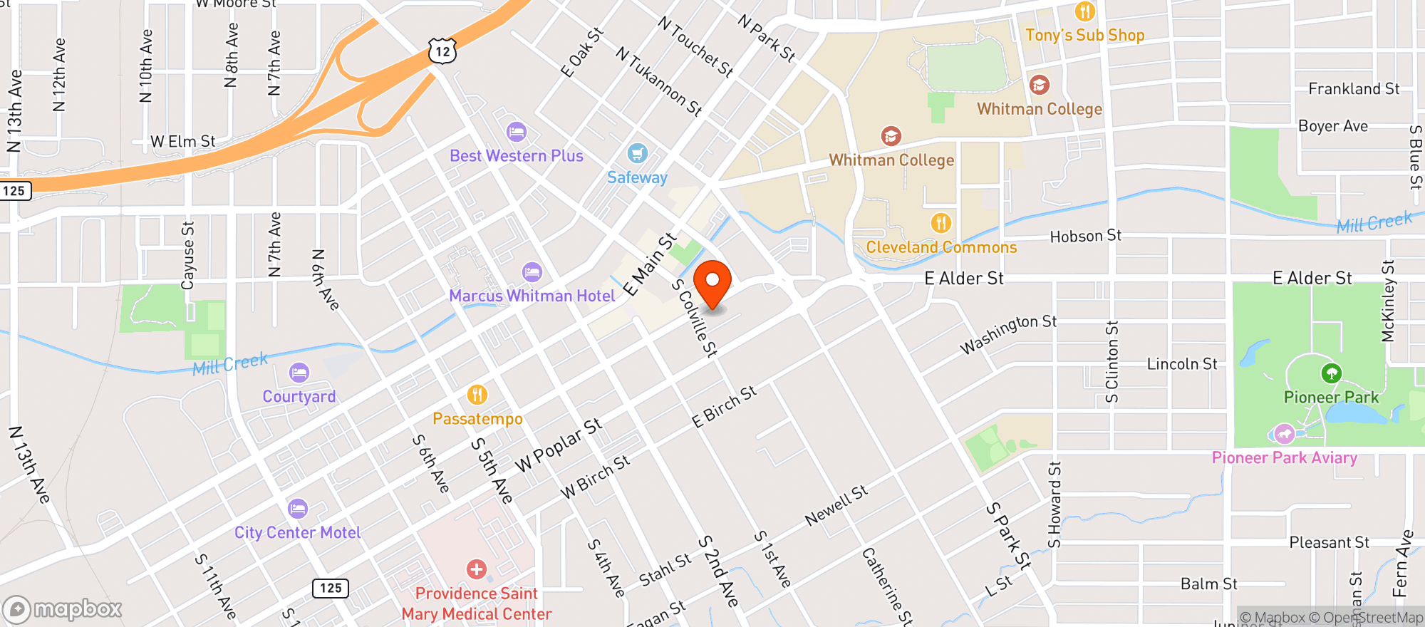 Map showing Tavern Ancestrale
