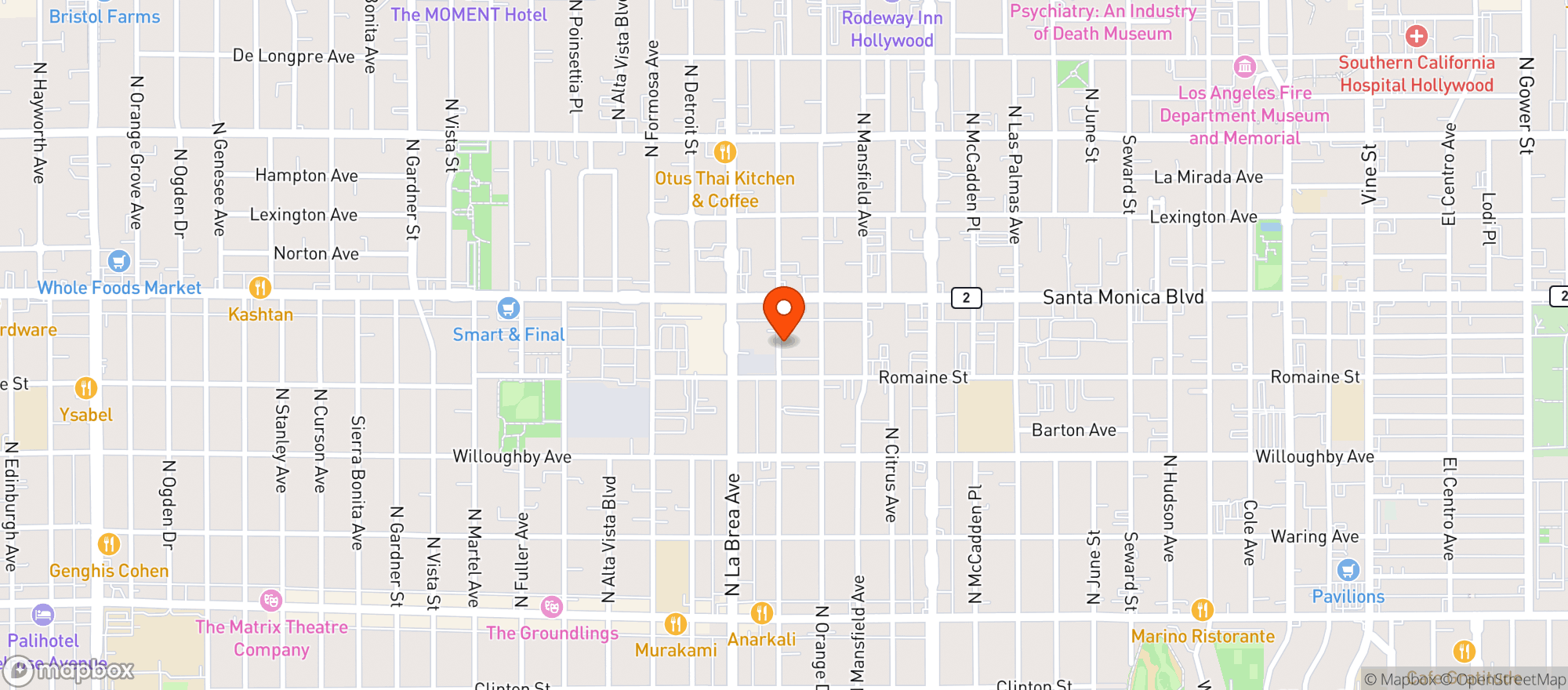 Map showing RQ Agency (Viola Luong)