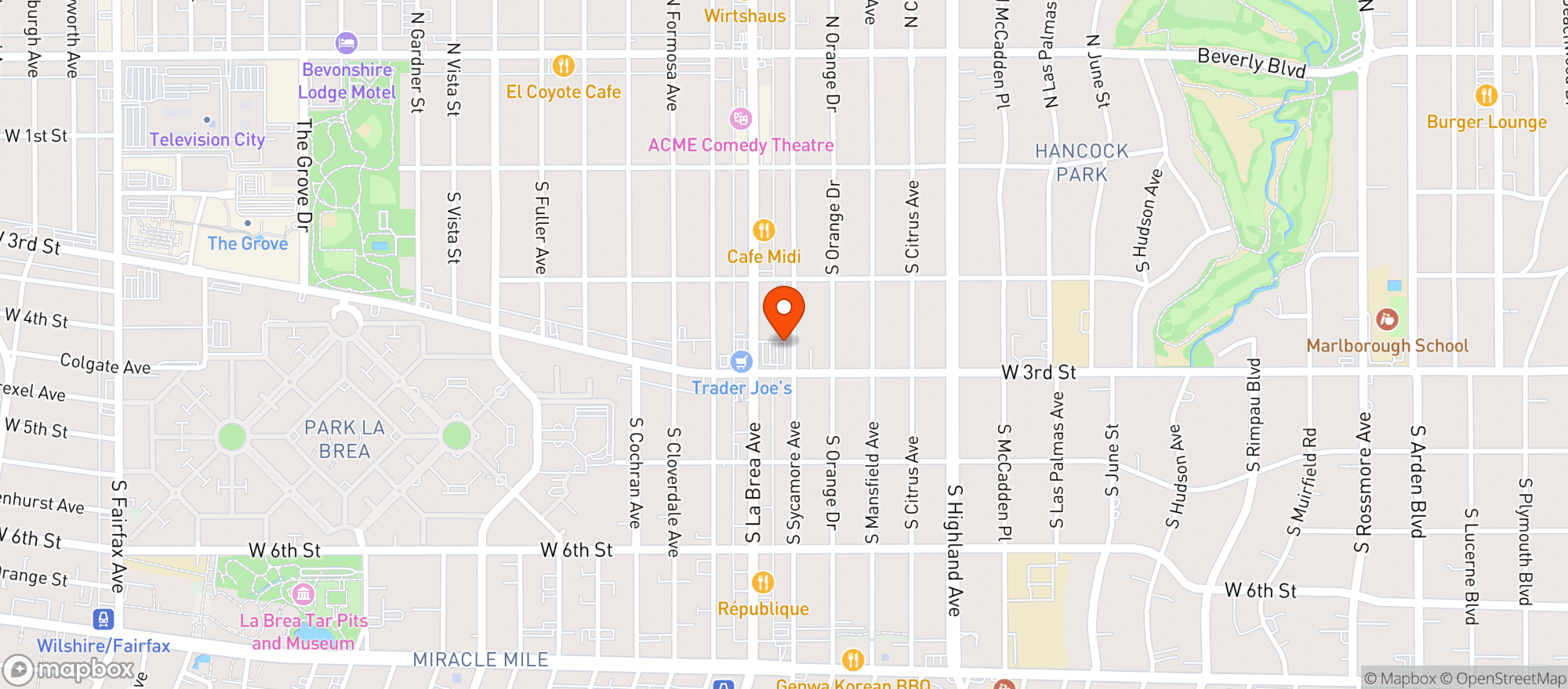 Map showing Ralphs