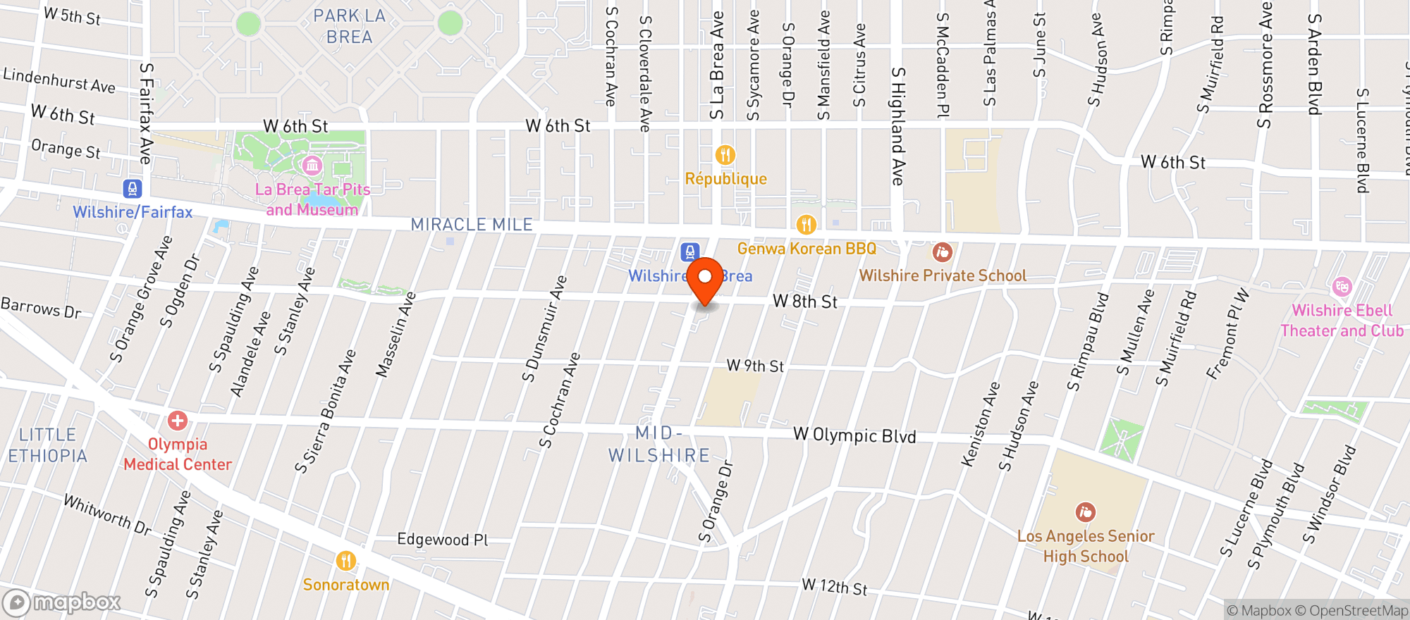 Map showing All Season Brewing Company