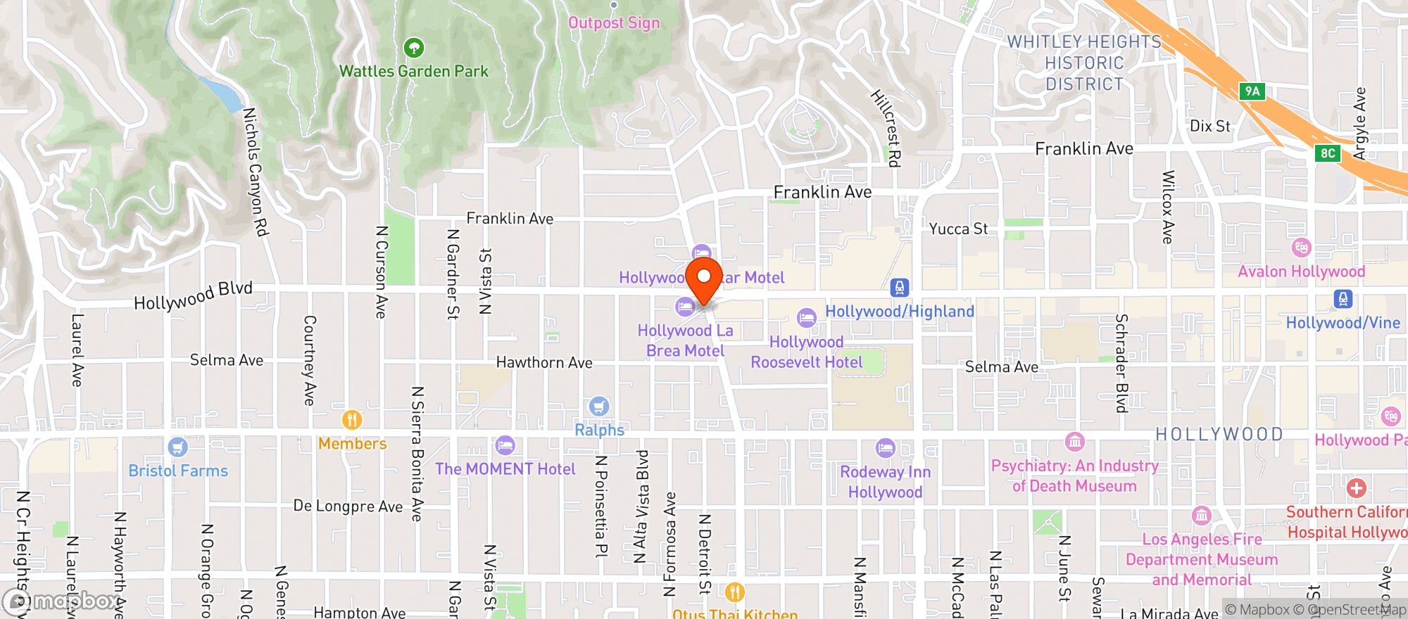 Map showing Limelite Liquor