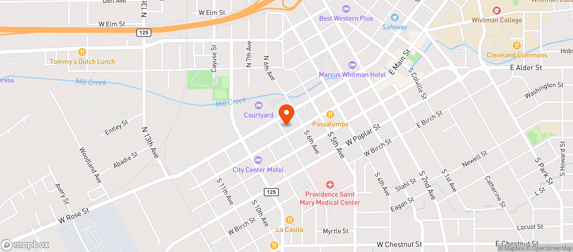Map showing The Drayman House