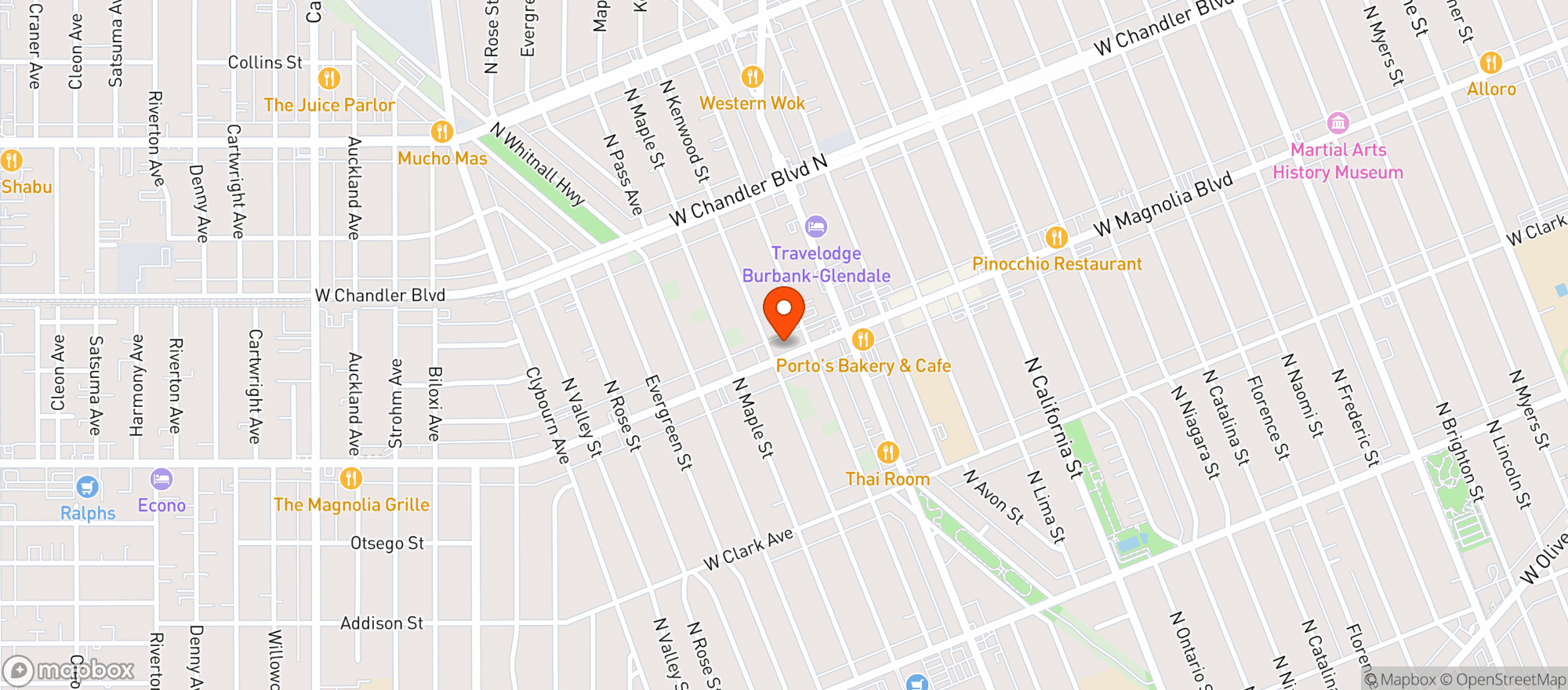 Map showing Little Nelly