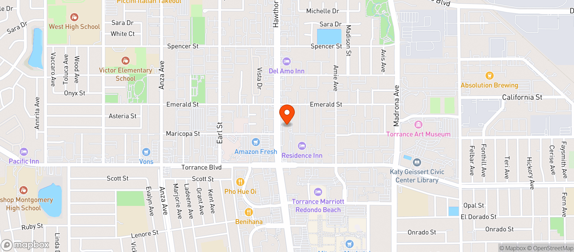 Map showing Avyangaa ALL Yoga & Ayurveda