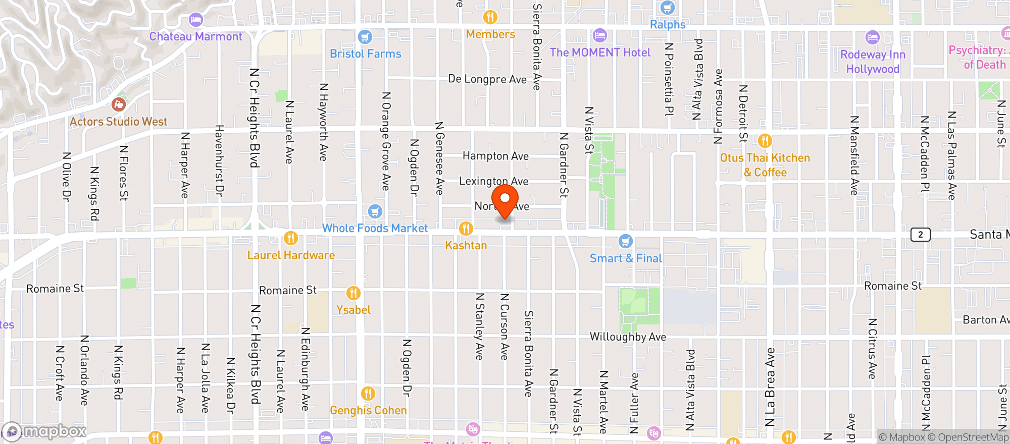 Map showing 7 Eleven #18692
