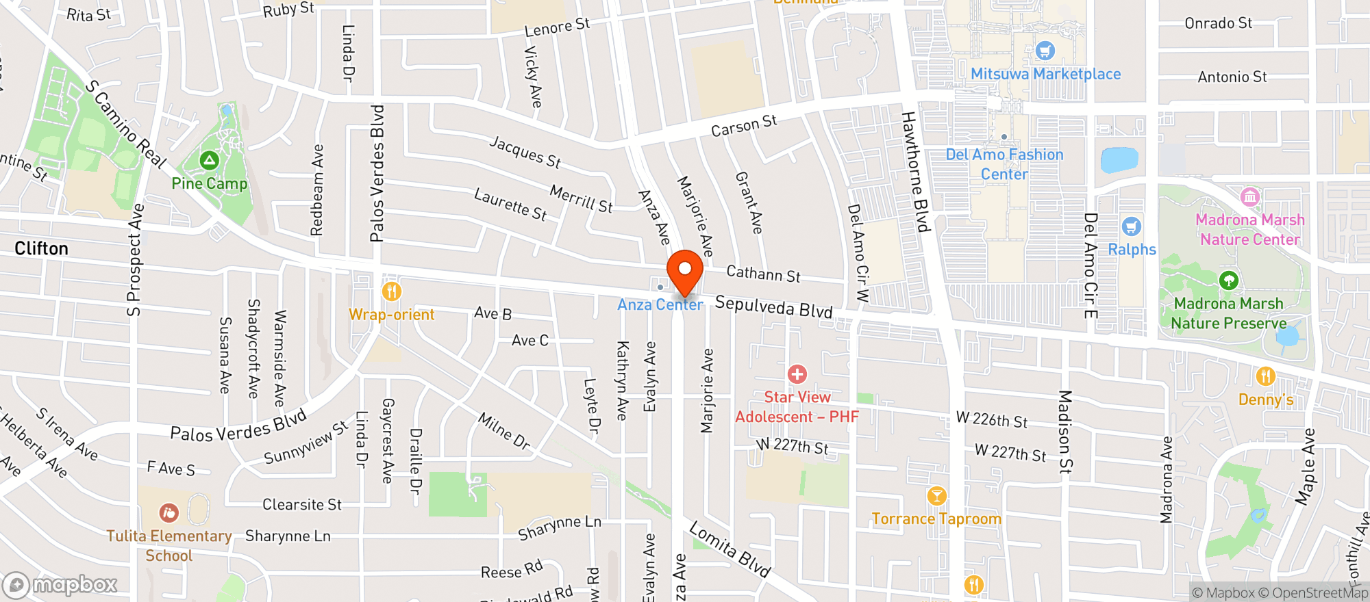 Map showing 7 Eleven #24506