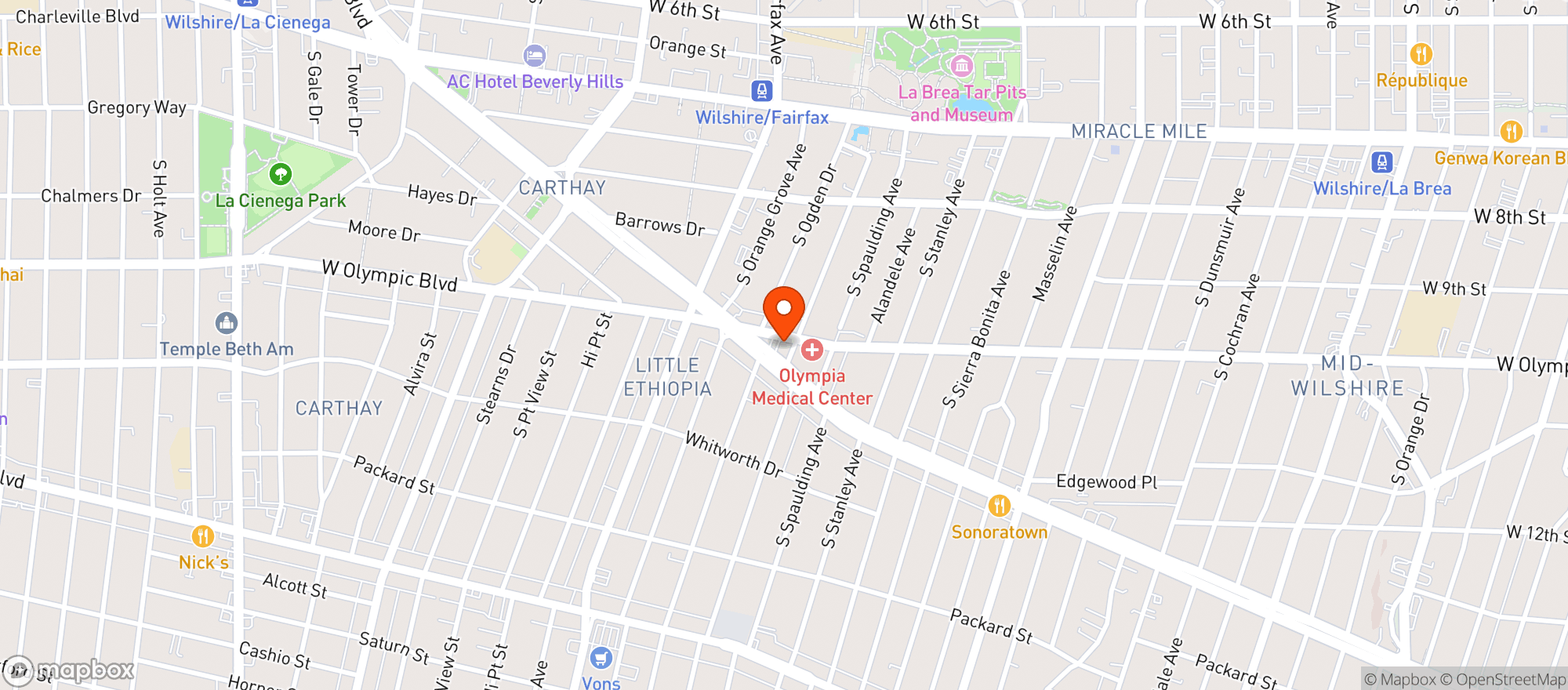 Map showing Cork Runner Wine & Spirits