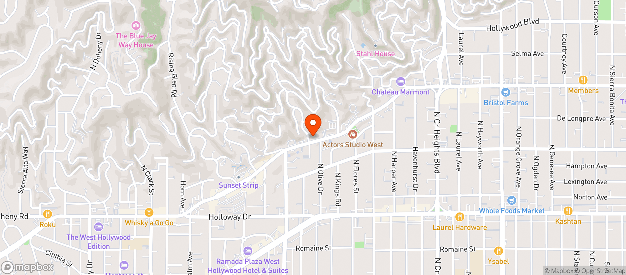 Map showing Katana