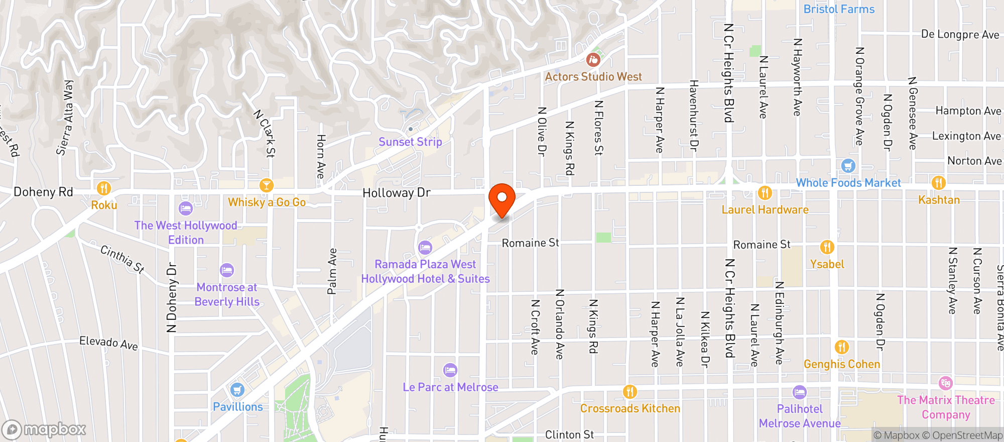 Map showing Zen Healing Collective