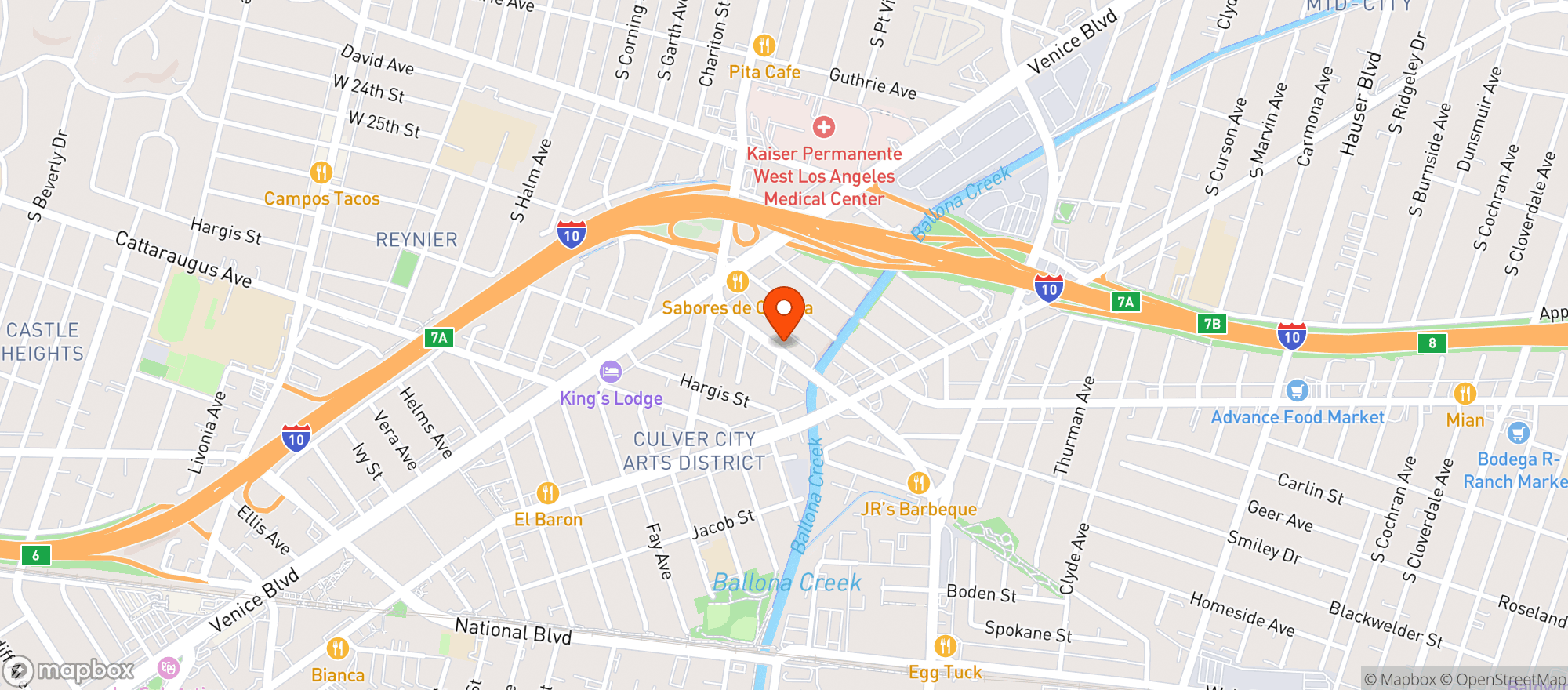 Map showing No Smoking Bar