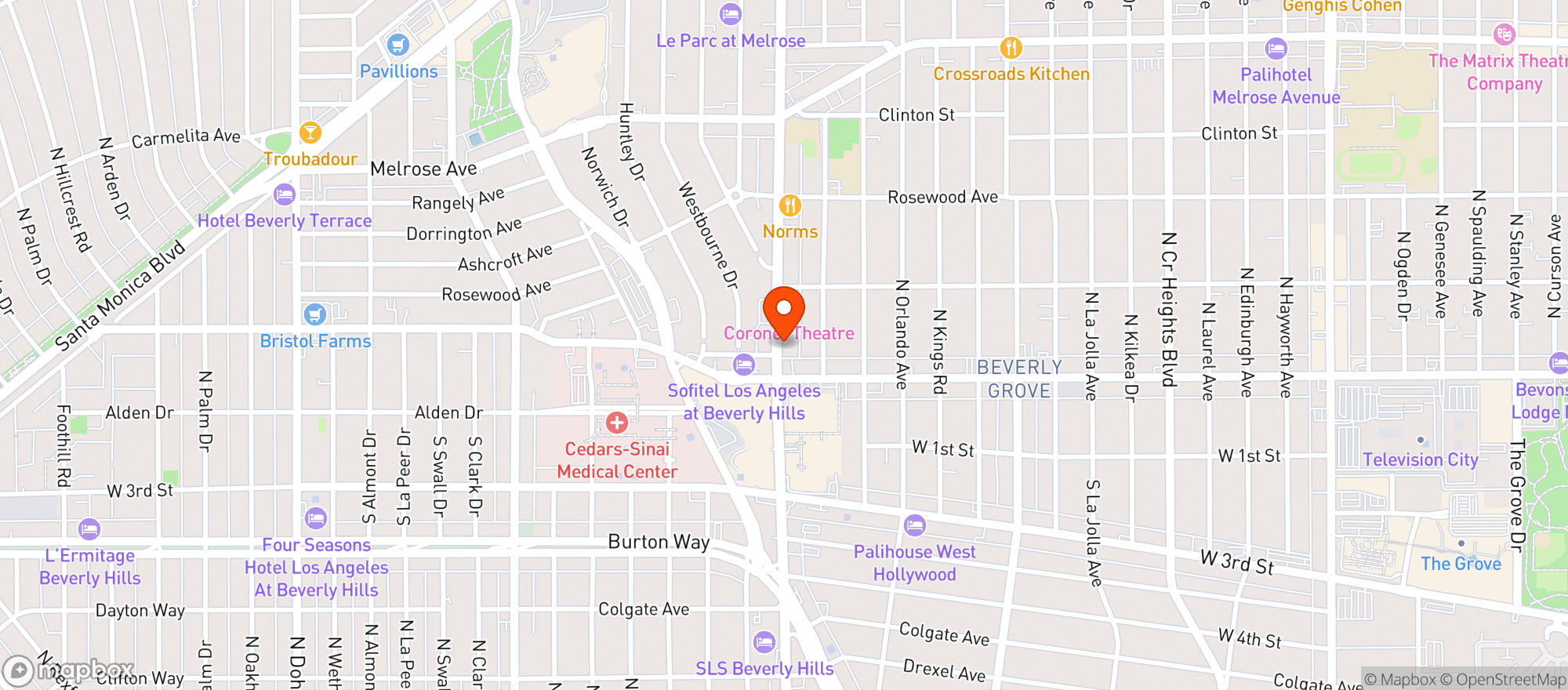Map showing Bevmo!