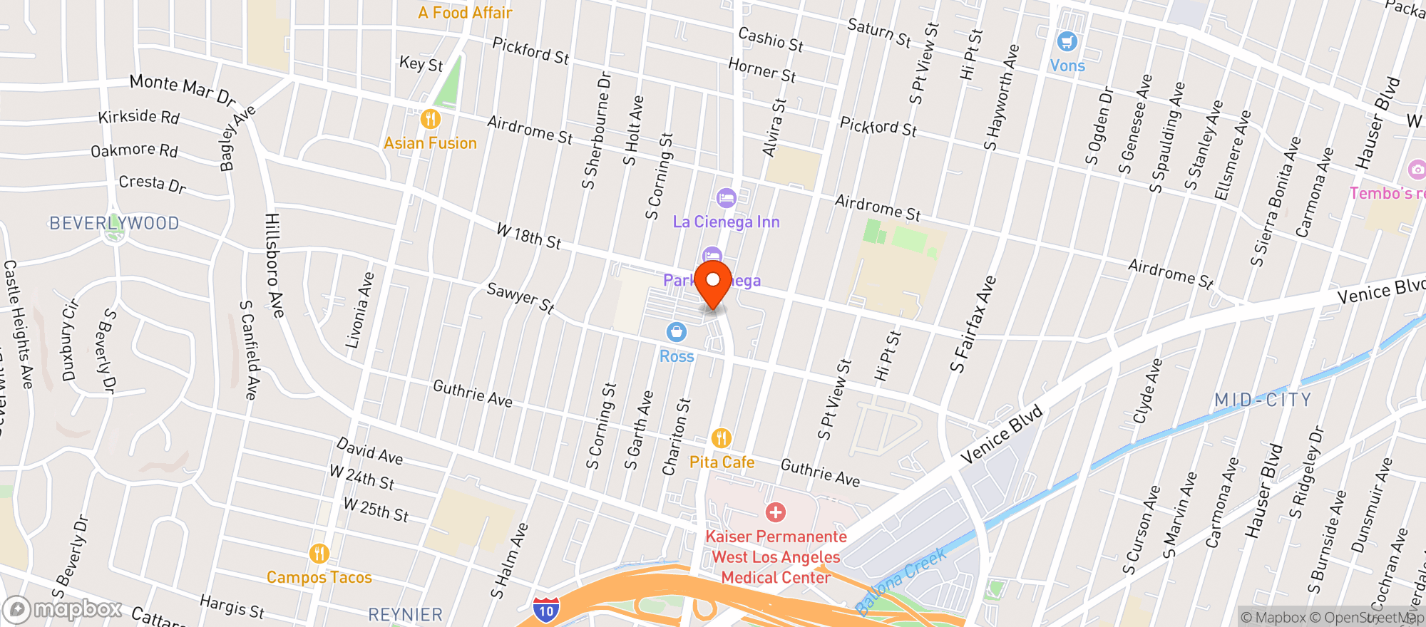 Map showing Smart & Final Extra #735